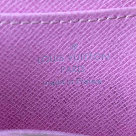 LOUIS VUITTON MONOGRAM MULTICOLOR ZIPPY COIN PURSE WALLET WHITE - Picture 11 of 15